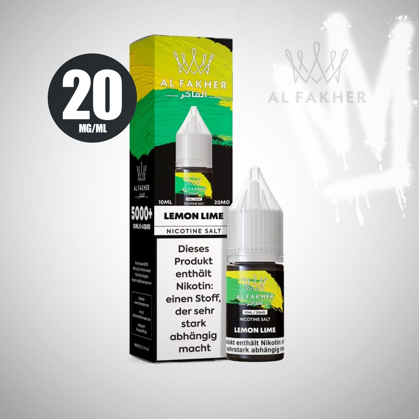 Lemon Lime - Al Fakher - Liquid 11 + 20mg