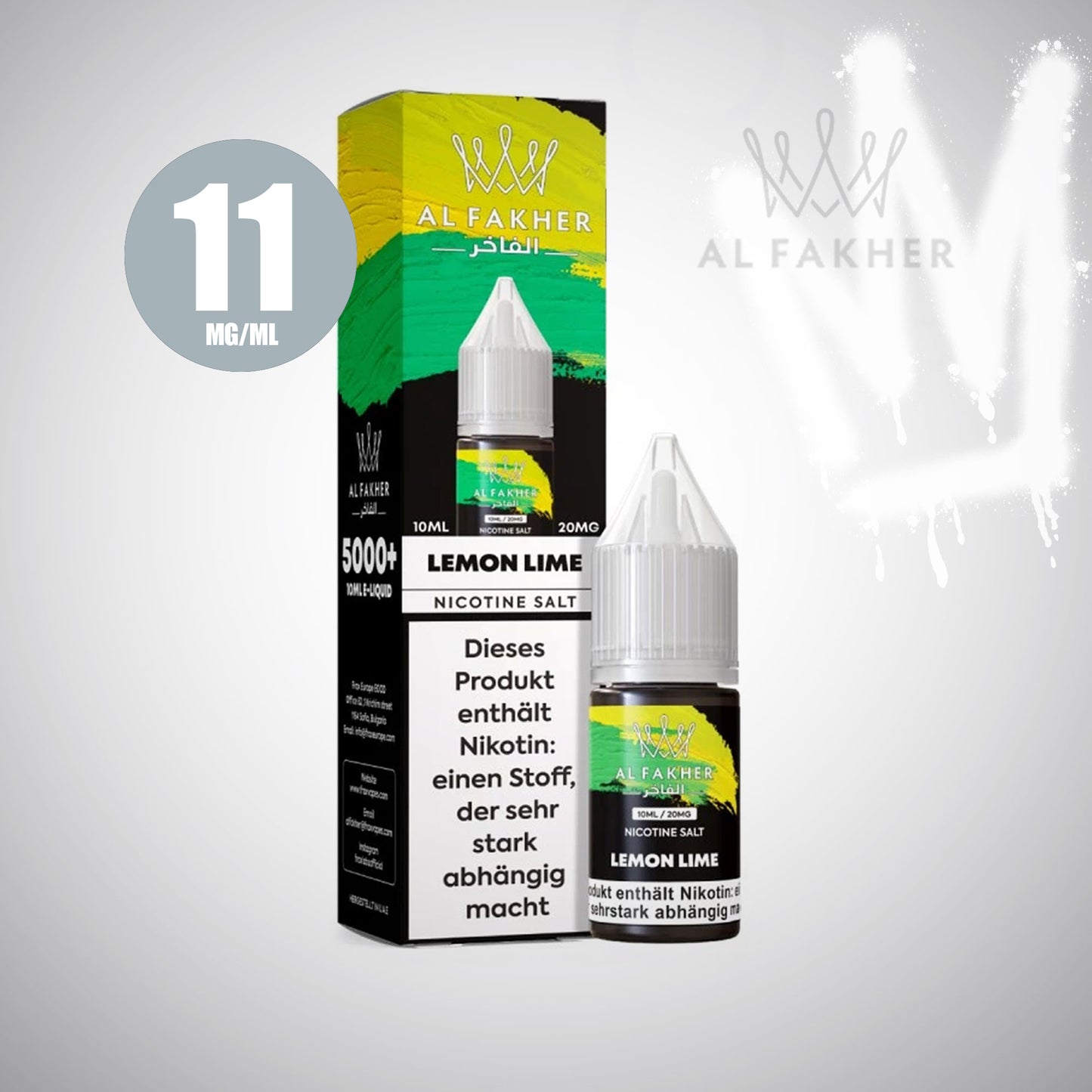 Lemon Lime - Al Fakher - Liquid 11 + 20mg