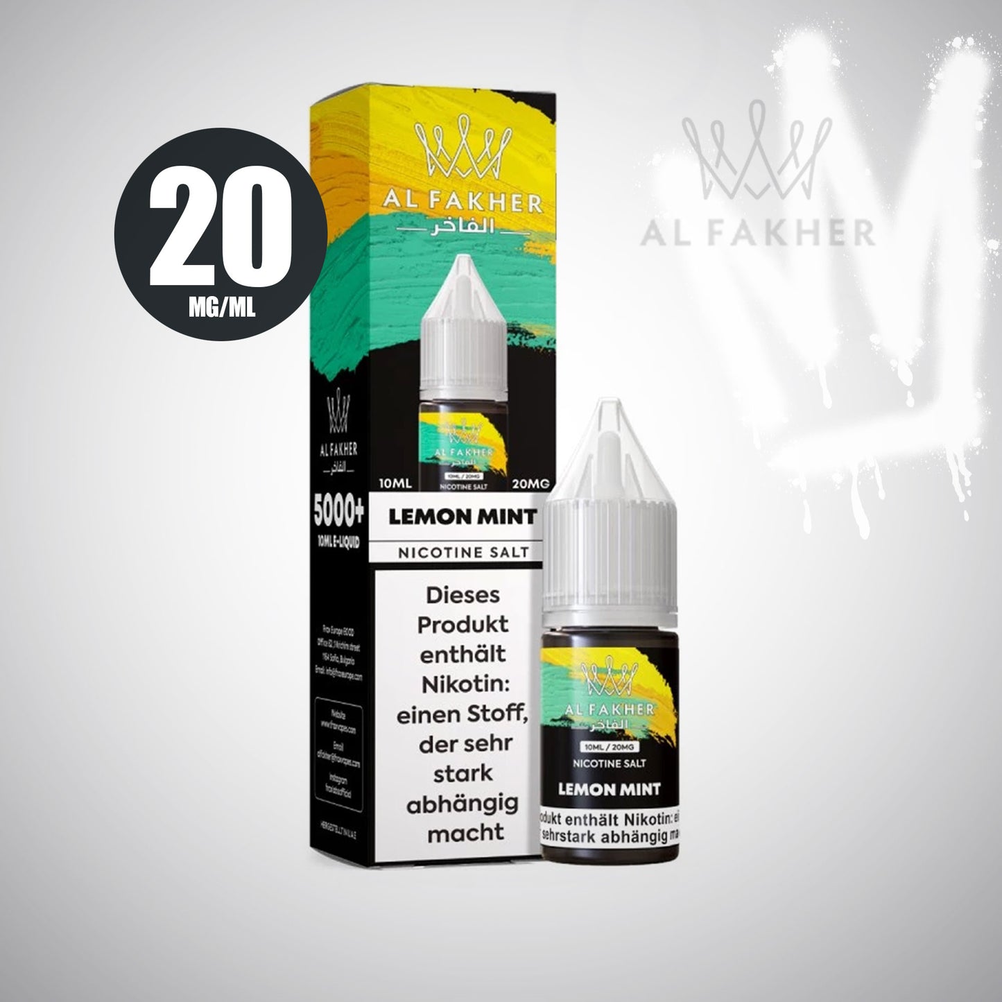 Lemon Mint - Al Fakher - Liquid 11 + 20mg