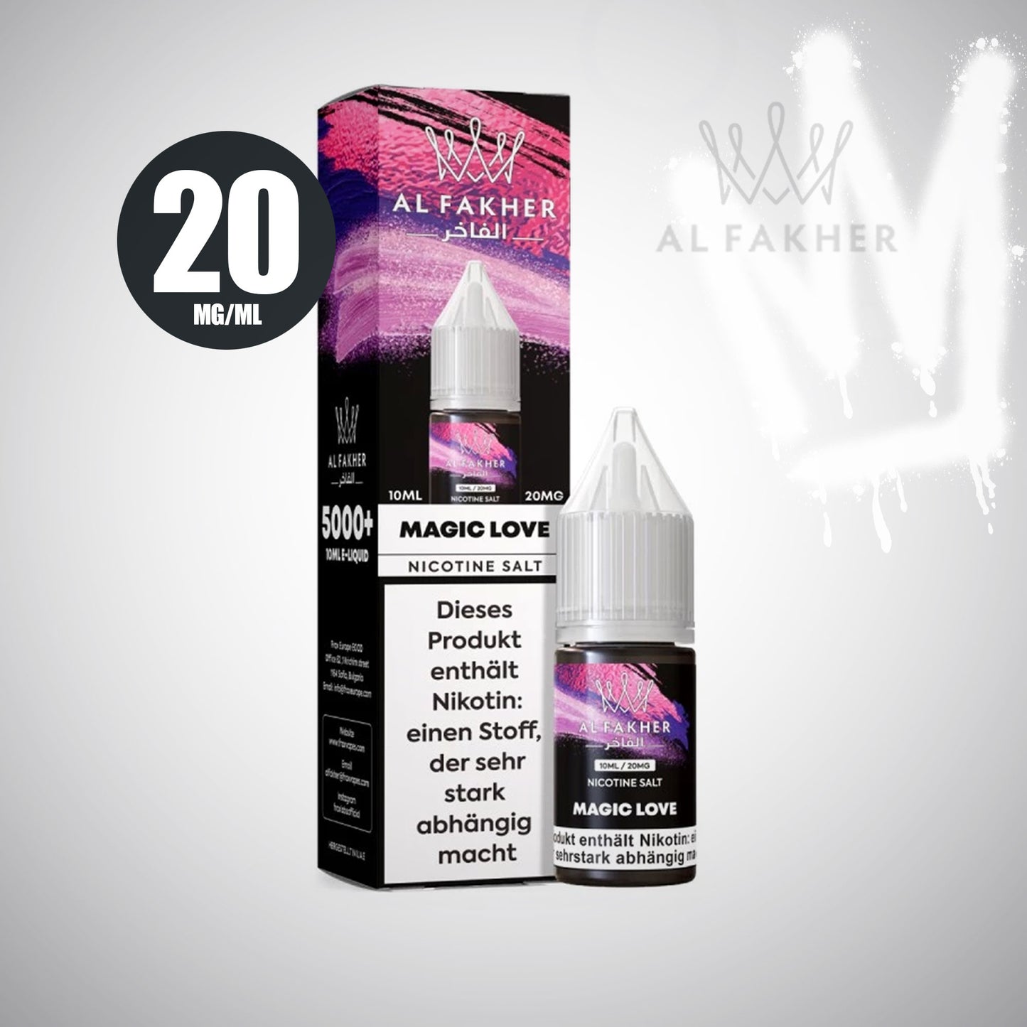 Magic Love - Al Fakher - Liquid 11 + 20mg