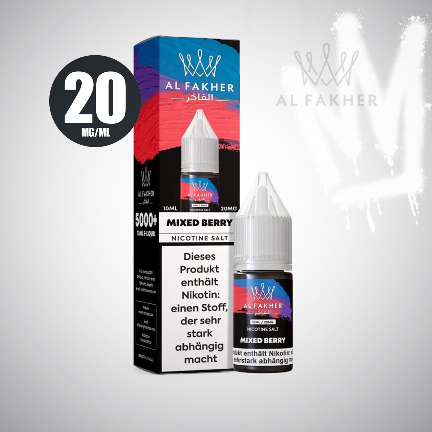 Mixed Berry - Al Fakher - Liquid 11 + 20mg