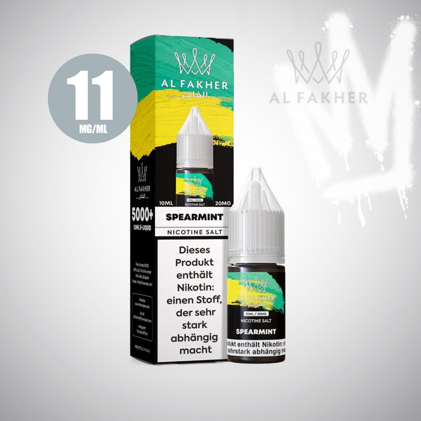 Spearmint - Al Fakher - Liquid 11 + 20mg