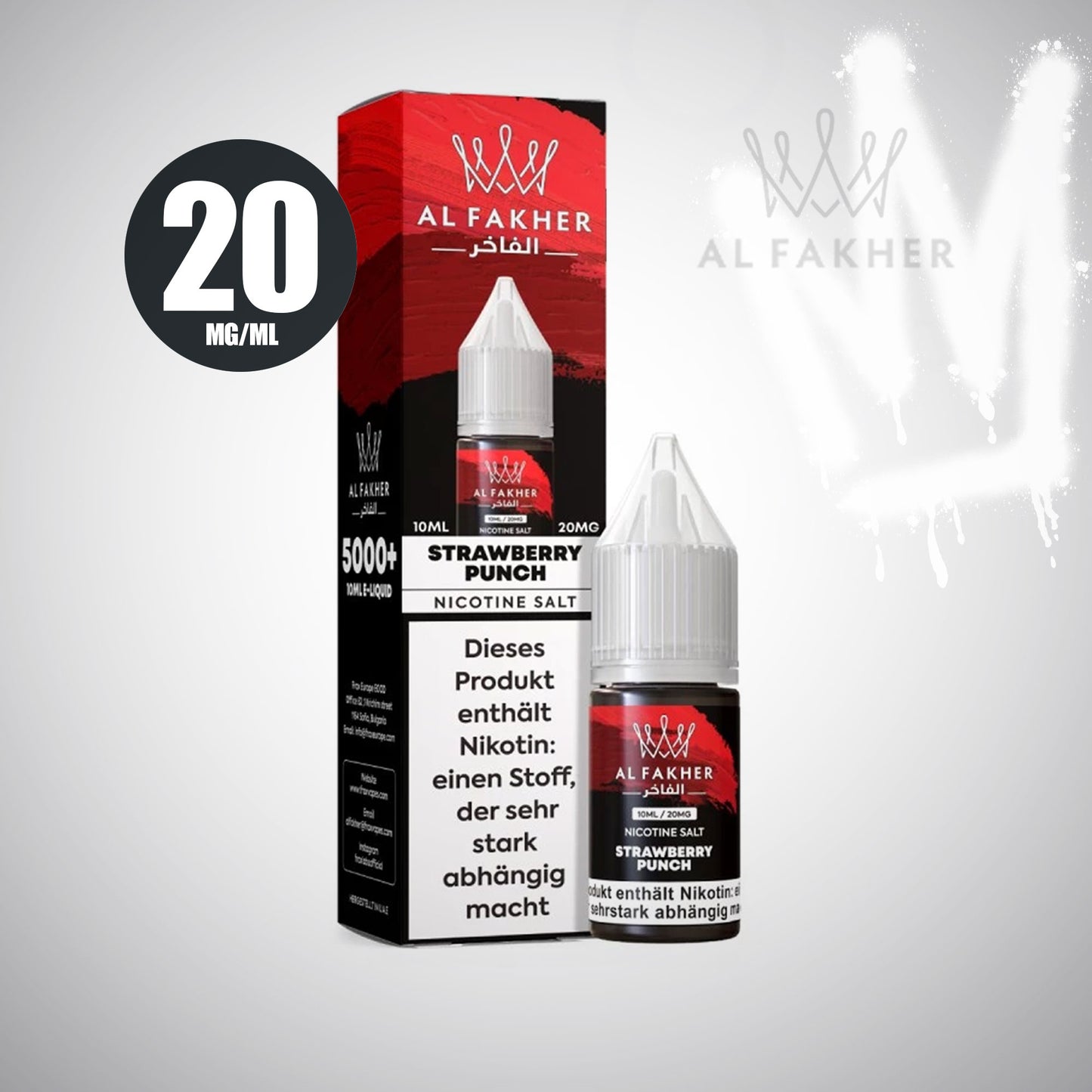 Strawberry Punch - Al Fakher - Liquid 11 + 20mg