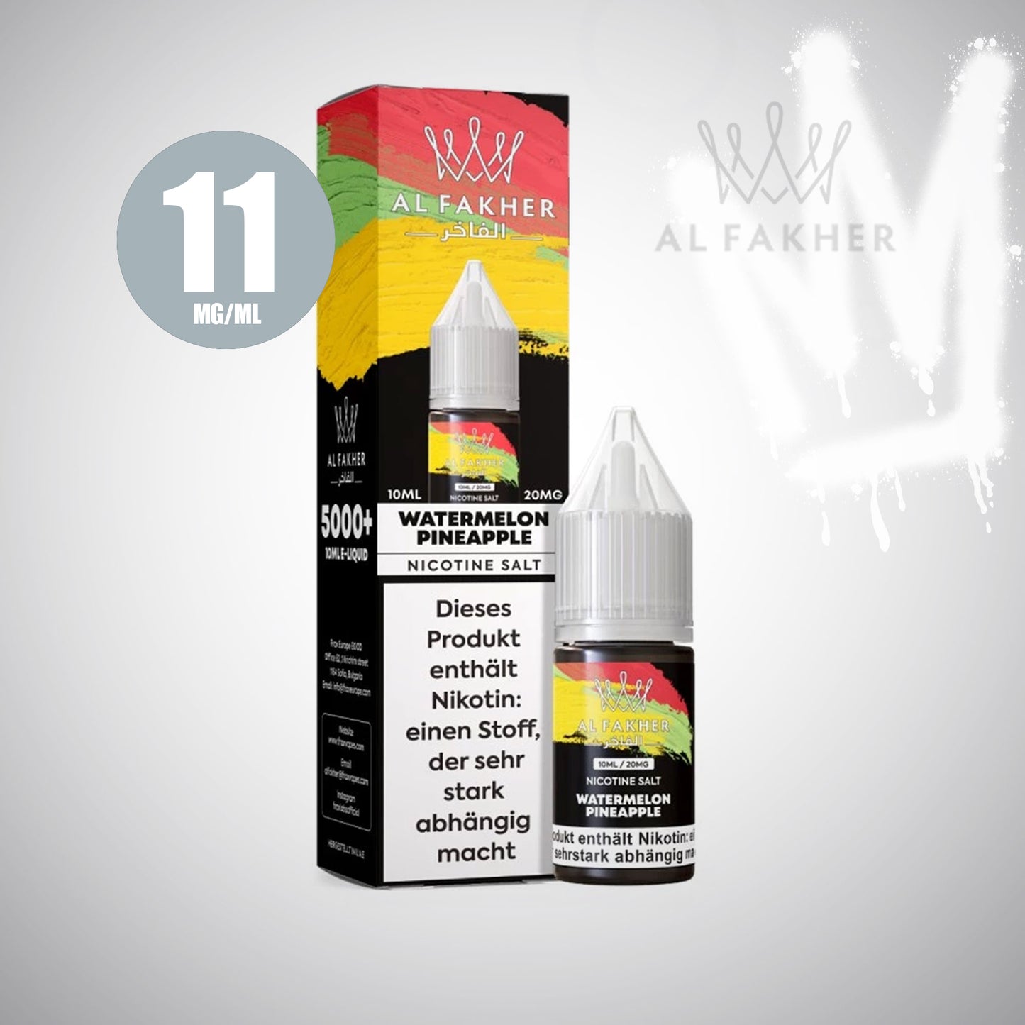 Watermelon Pineapple - Al Fakher - Liquid 11 + 20mg