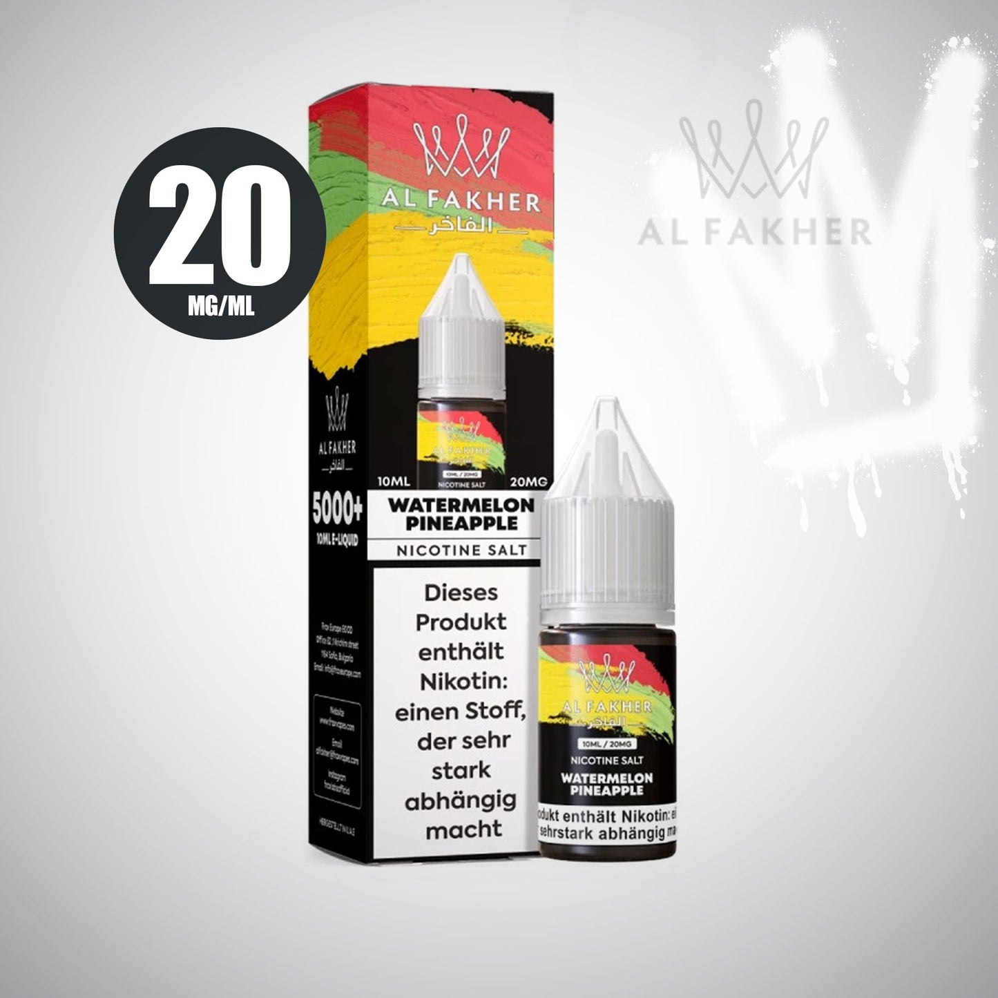 Watermelon Pineapple - Al Fakher - Liquid 11 + 20mg