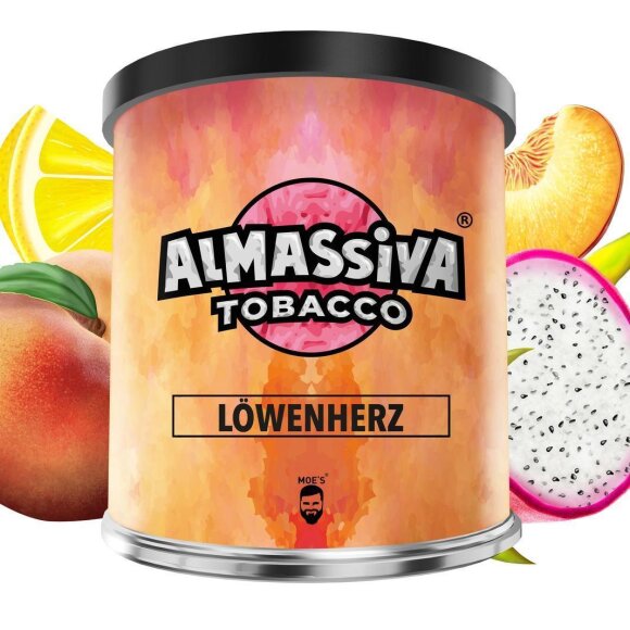 Almassiva Shisha Tabak 200g - Löwenherz