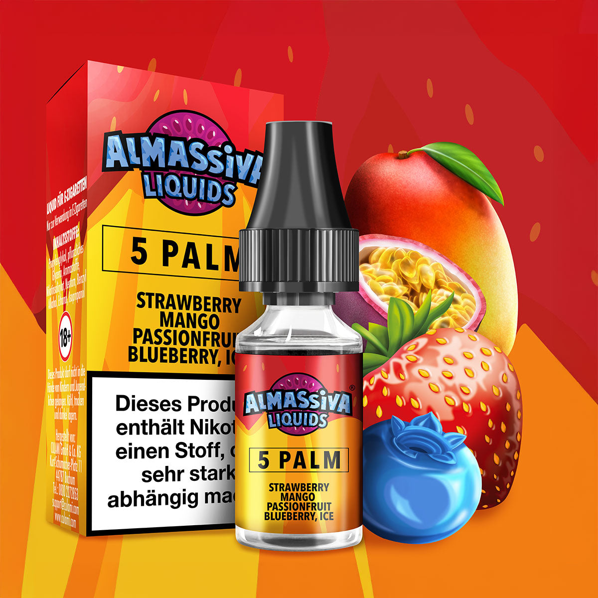 Al Massiva - 5 Palm - Nikotinsalz