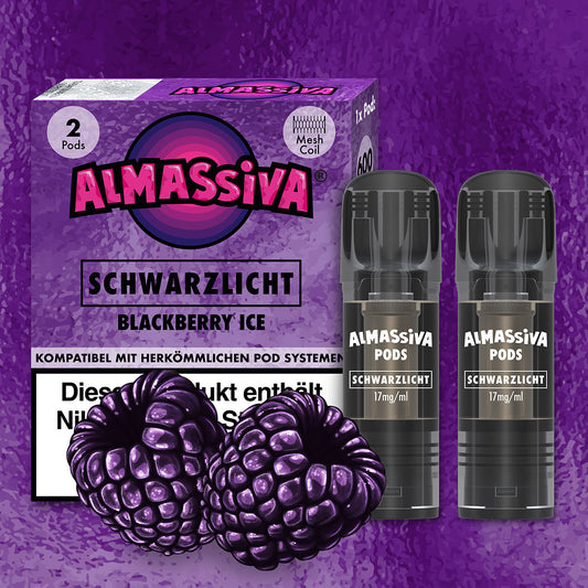 Schwarzlicht - 17mg/ml - Prefilled Pods (MatchBar) (2 Stück)