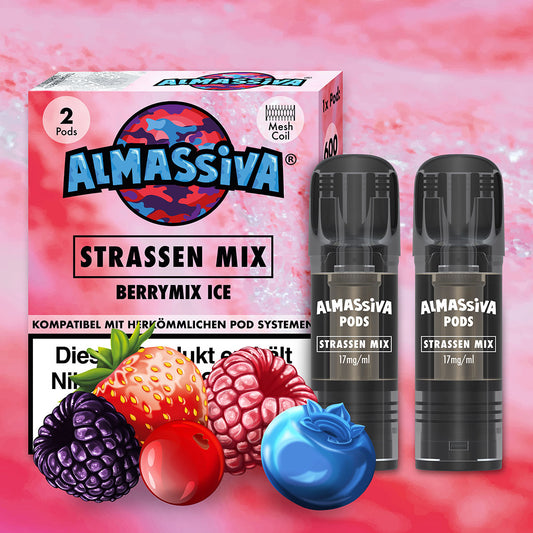 Strassen Mix - 17mg/ml - Prefilled Pods (MatchBar) (2 Stück)