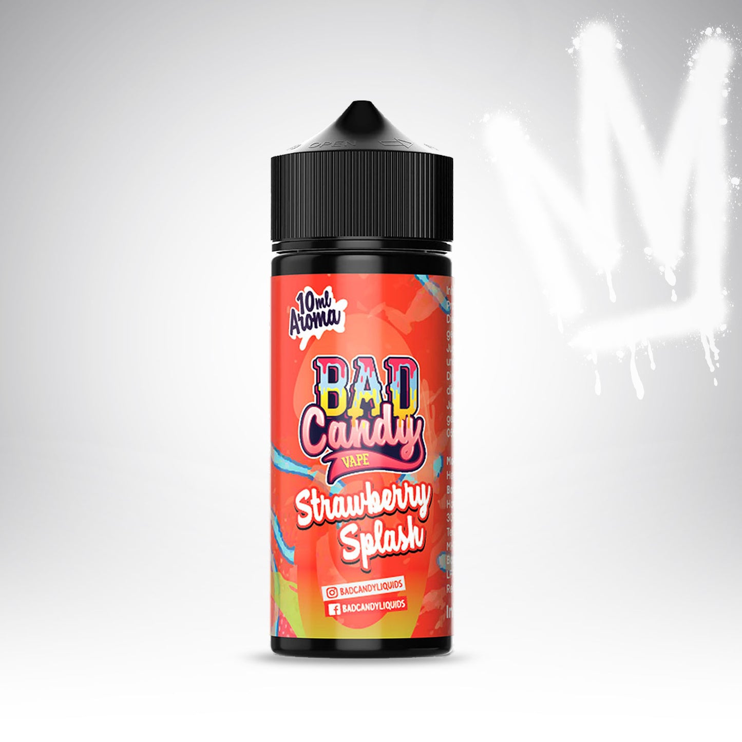 Strawberry Splash - Bad Candy - 10ml Aroma (Longfill)