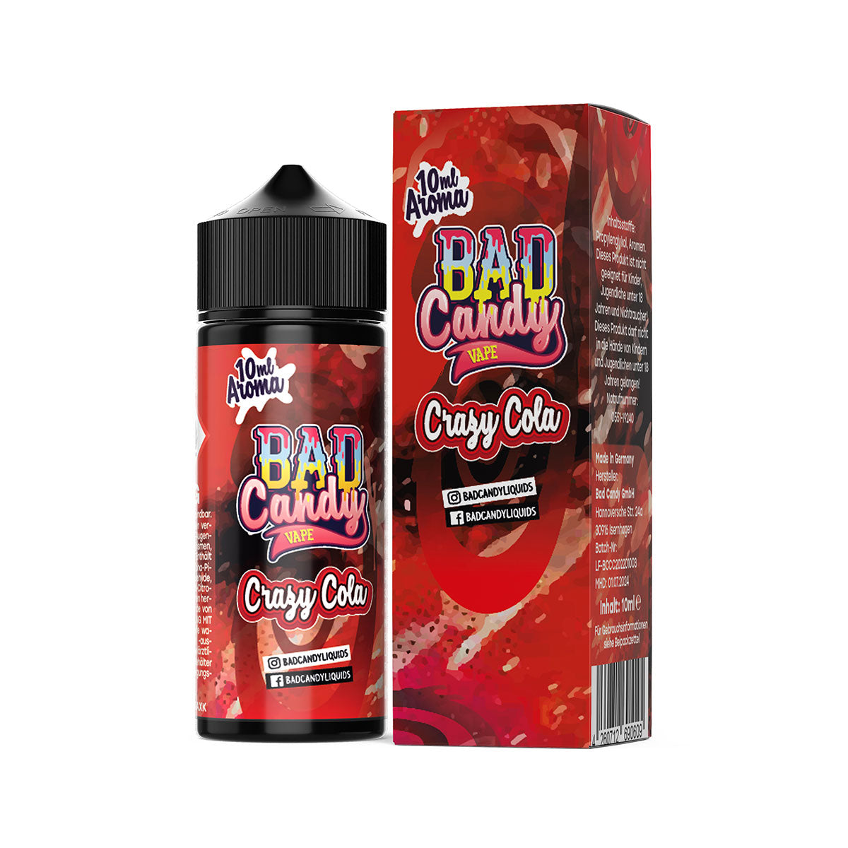 Bad Candy - Crazy Cola - 10ml Aroma (Longfill)