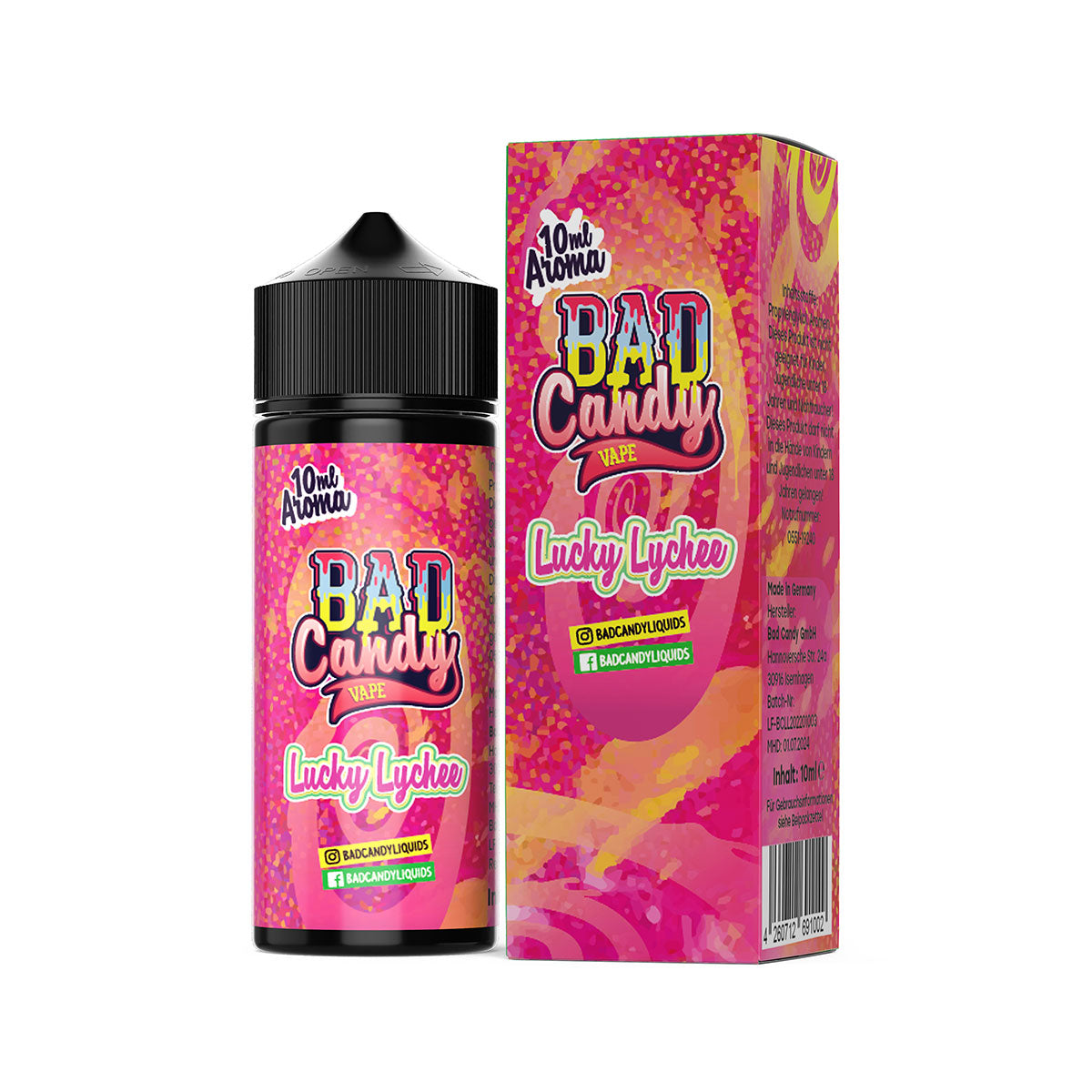 Bad Candy - Lucky Lychee - 10ml Aroma (Longfill)