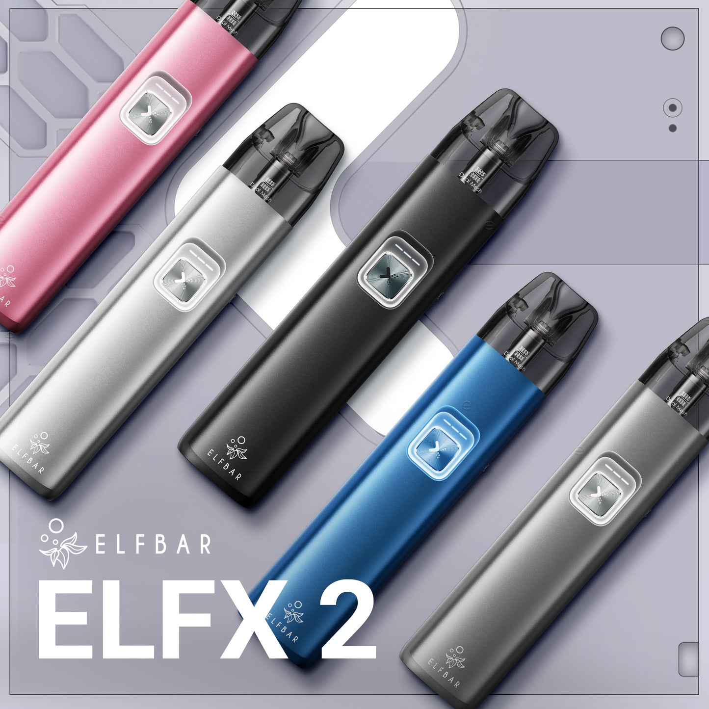 ELF Bar - ELFX 2 - Kit -  Vorraussichtilich lieferbar ab 30.05.2026