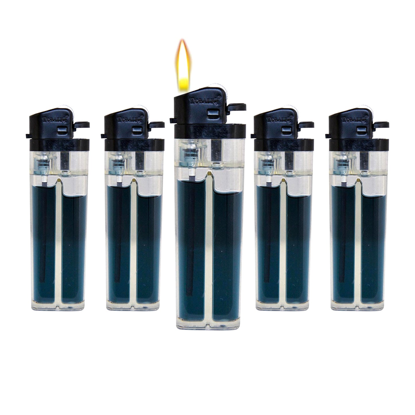 Black Gas Reibrad Feuerzeug - 50er Display