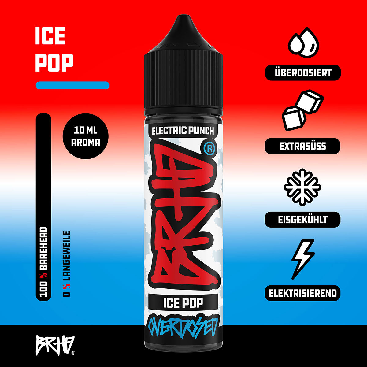 Barehead - BRHD - Ice Pop - 10ml (Longfill)