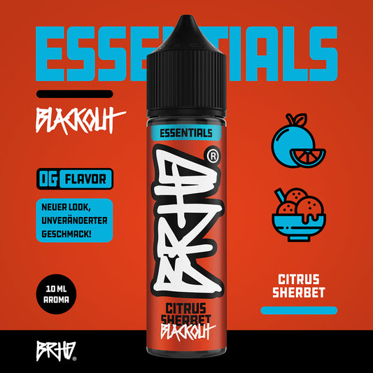 Barehead - BRHD - Citrus Sherbet (Blackout) - 10ml (Longfill)