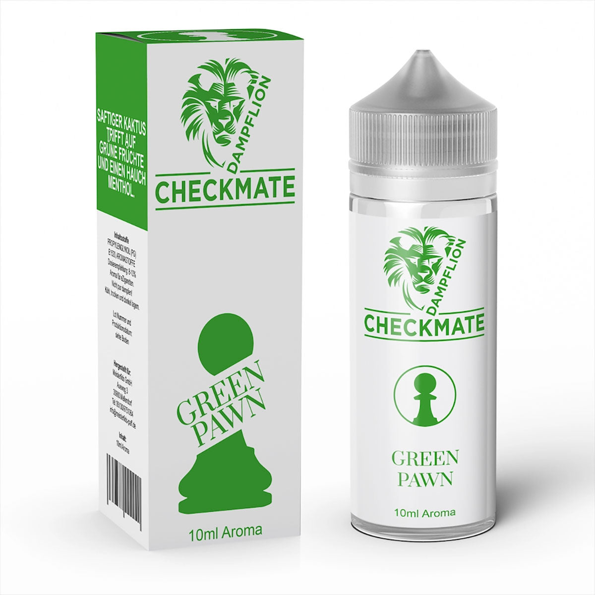 Dampflion - Checkmate - Green Pawn - 10ml Aroma (Longfill)