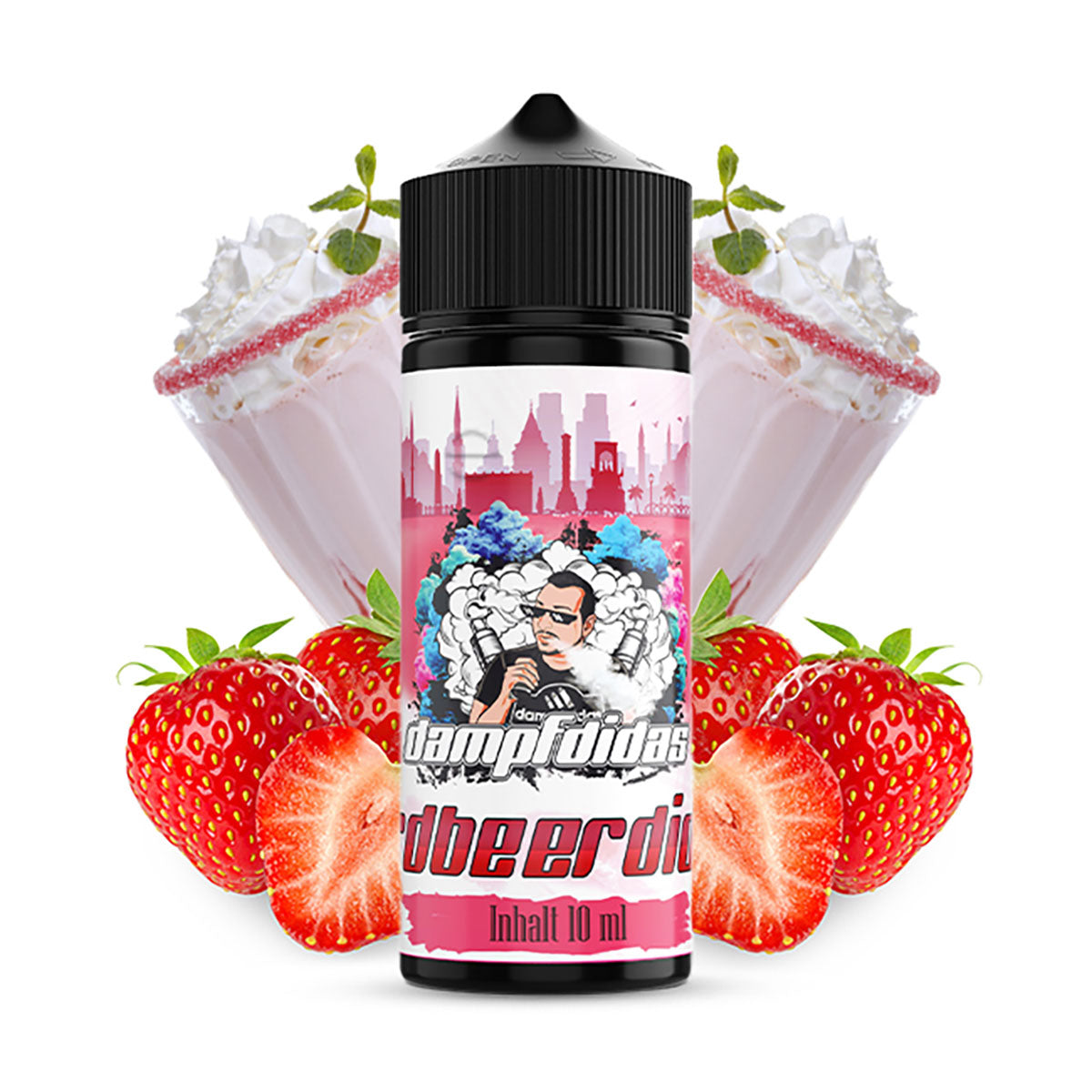 Dampfdidas - Erdbeerdidas - 10ml Aroma (Longfill)