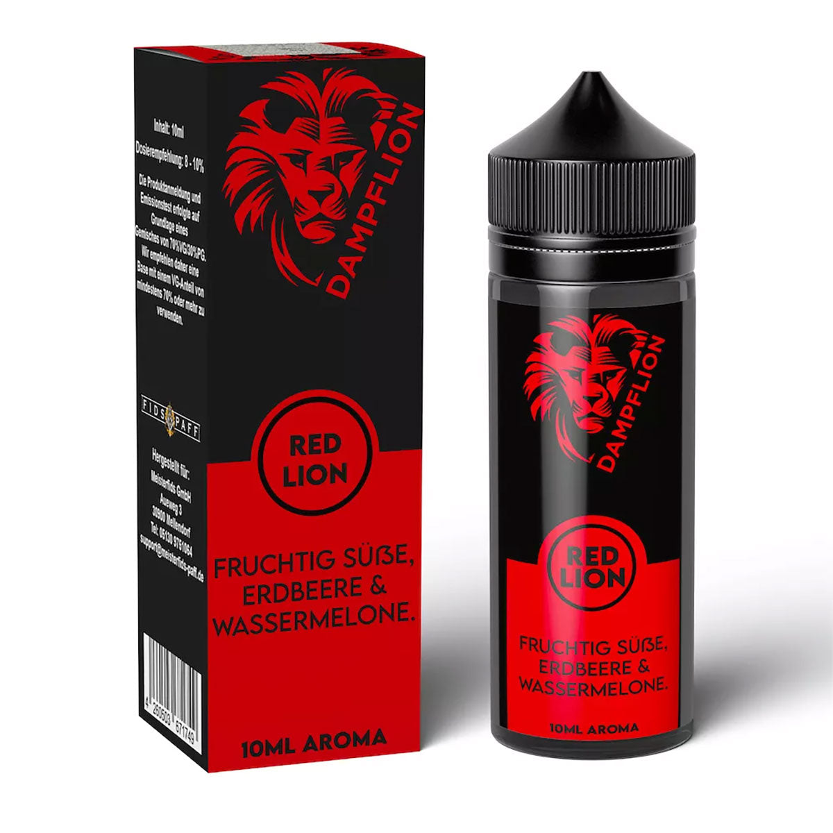 Dampflion - Classics - Red Lion - 10ml Aroma (Longfill)