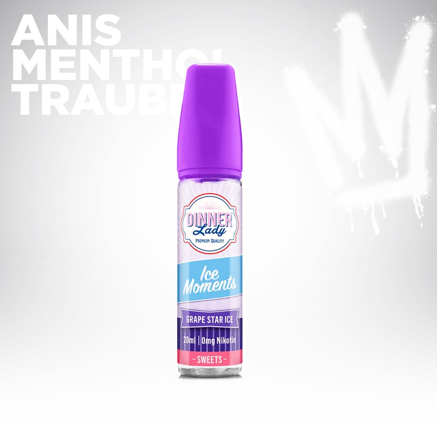 Dinner Lady - Moments - Grape Star Ice - Aroma (Longfill)