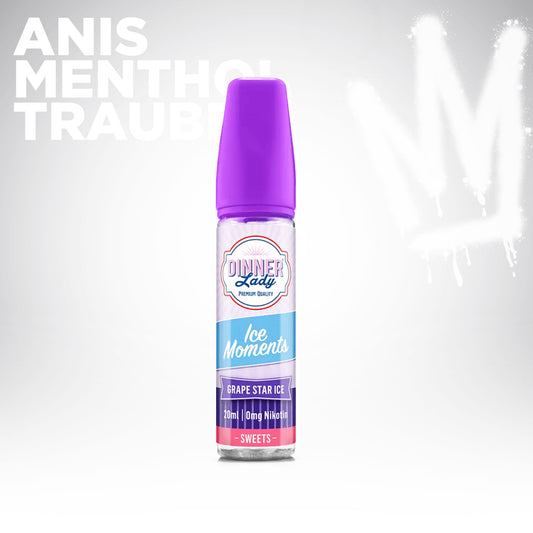 Dinner Lady - Moments - Grape Star Ice - Aroma (Longfill)