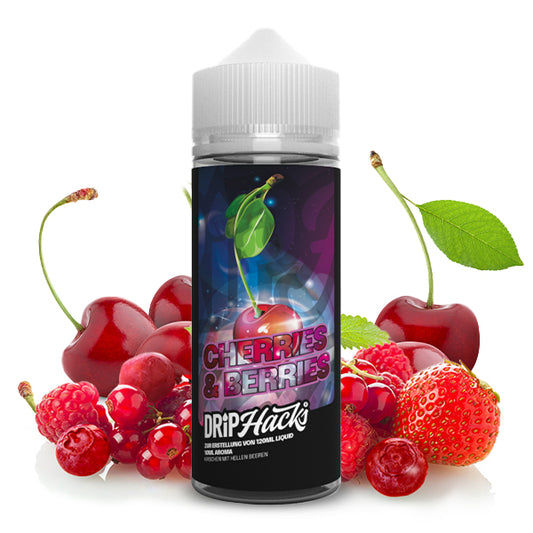 Drip Hacks - Cherries & Berries - 10ml Longfill