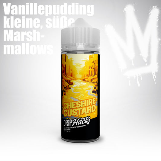 Cheshire Custard - Drip Hacks - 10ml Longfill