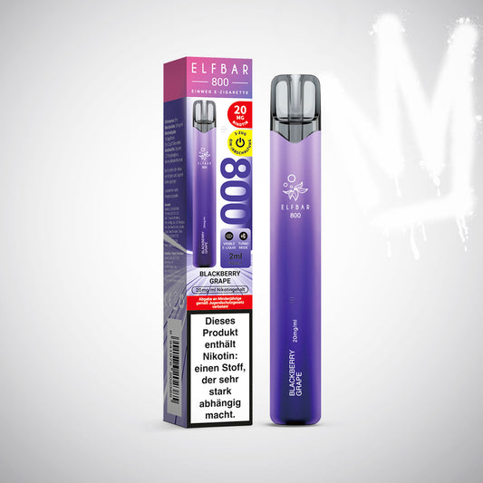 *NEU* ELFBAR 800 - Blackberry Grape