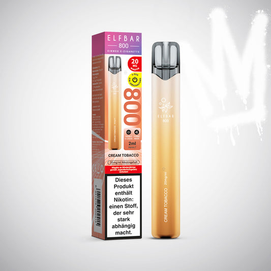 *NEU* ELFBAR 800 - Cream Tobacco