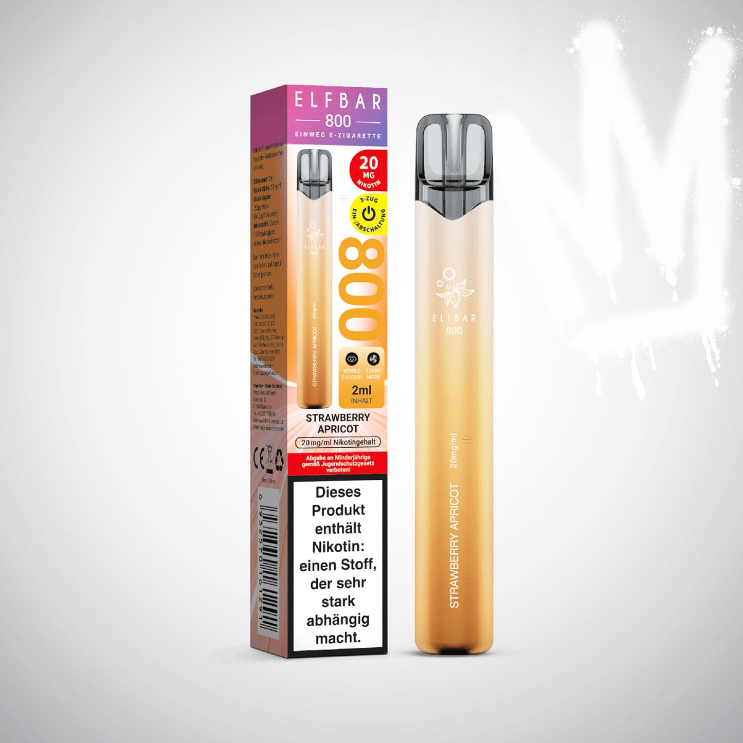 ELFBAR 800 - Strawberry Apricot