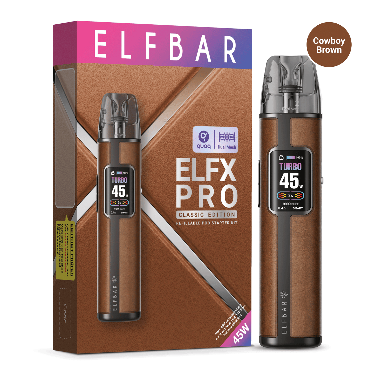 ELF Bar - ELFX Pro - Kit - Cowboy Brown