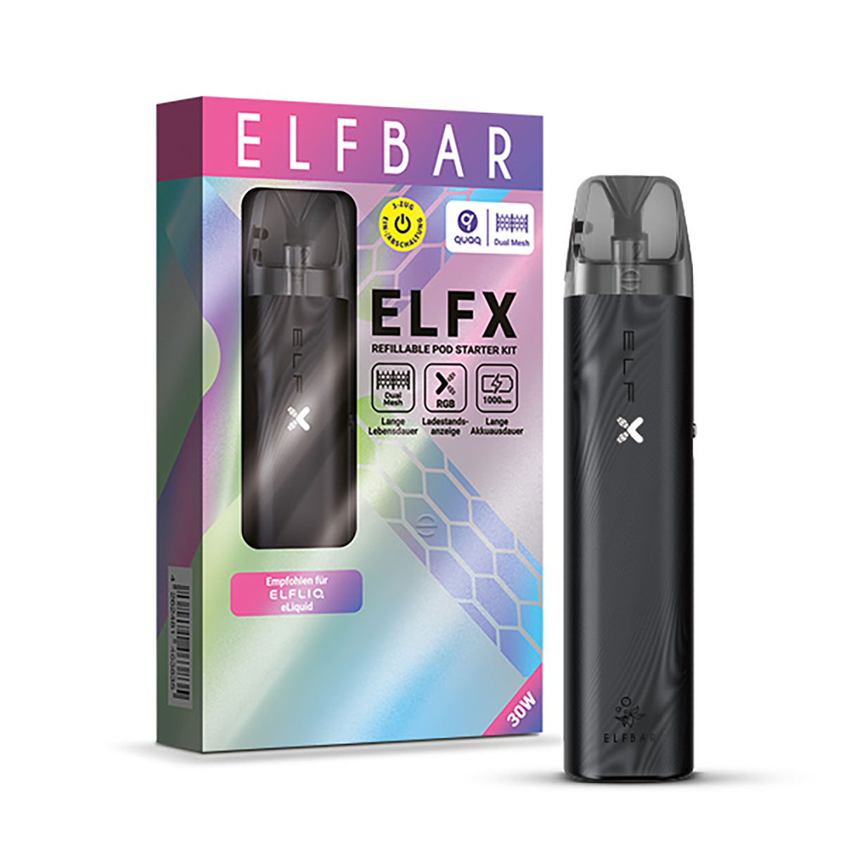 ELF Bar - ELFX - Kit - Black