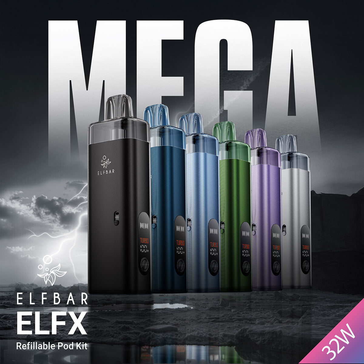 Elfbar - ELFX Mega - Kit