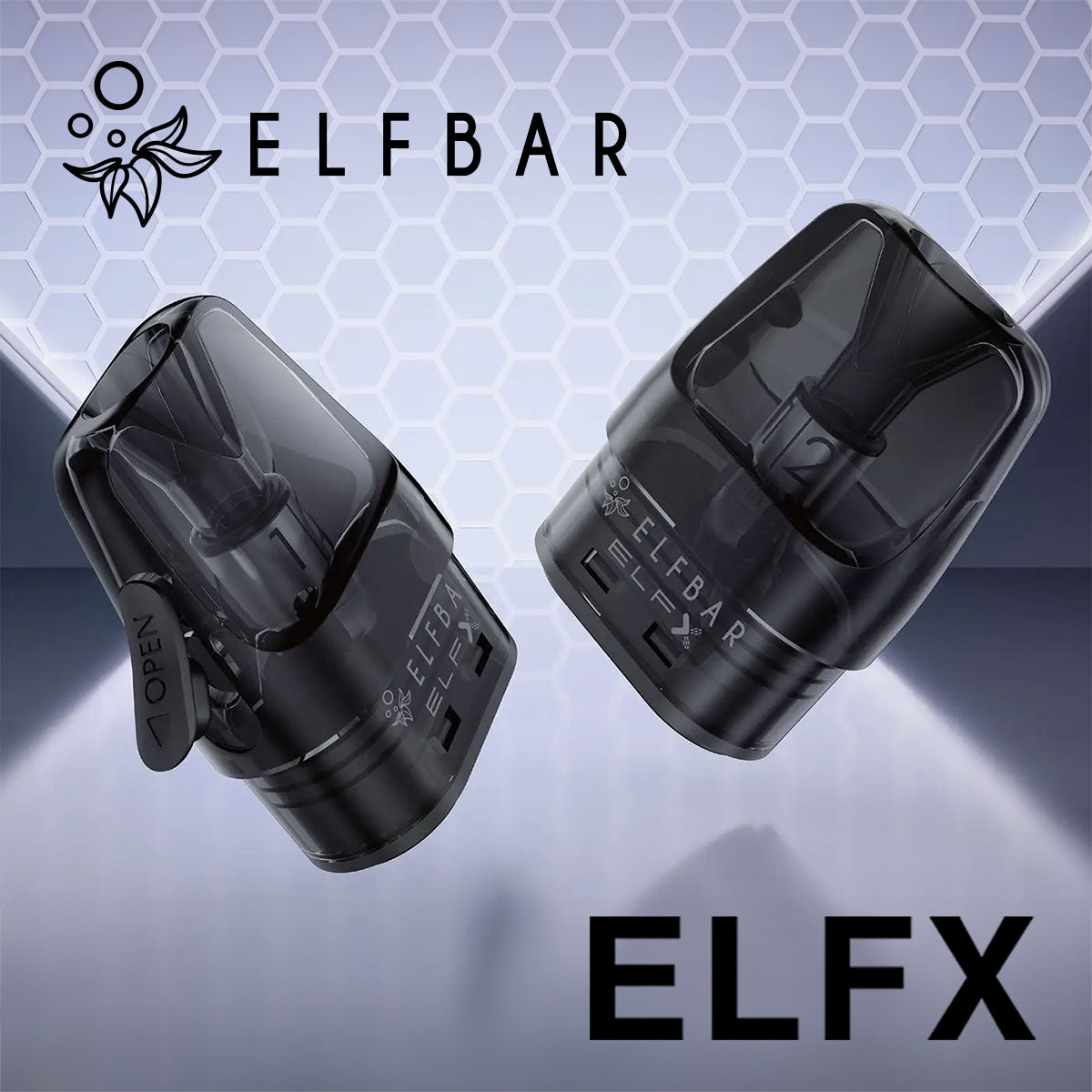 ELF Bar - ELFX - Refillable Pods (3 Stück) - 0,8 Ohm