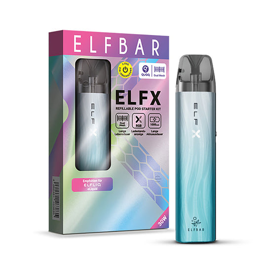 ELF Bar - ELFX - Kit - Silver Blue