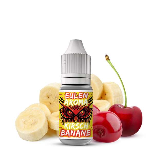 Eulen Aroma - Kirsch Banane - 10ml Aroma