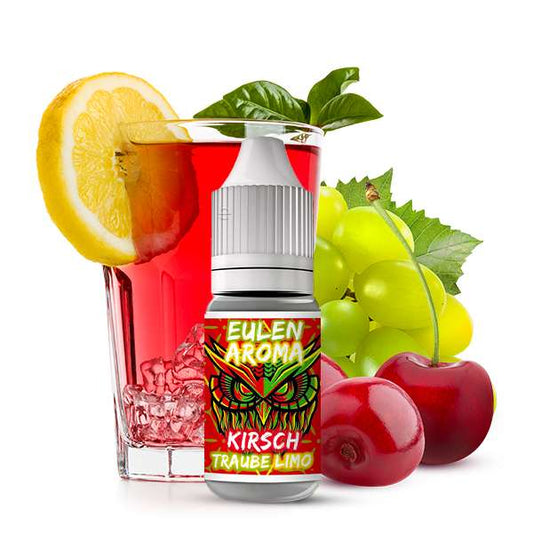 Eulen Aroma - Kirsch Traube Limo - 10ml Aroma