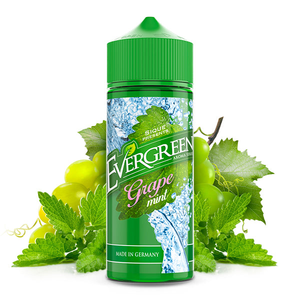 Evergreen - Grape Mint - 8ml Longfill