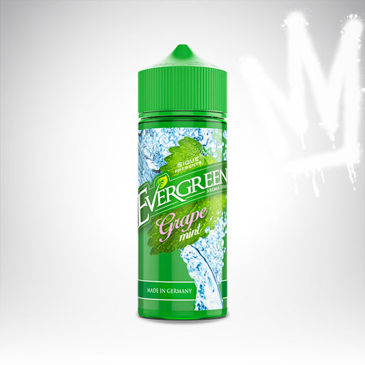 Grape Mint - Evergreen - 8ml Longfill