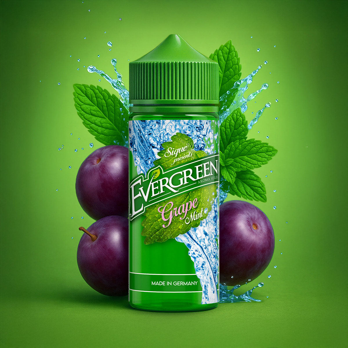 Grape Mint - Evergreen - 8ml Longfill