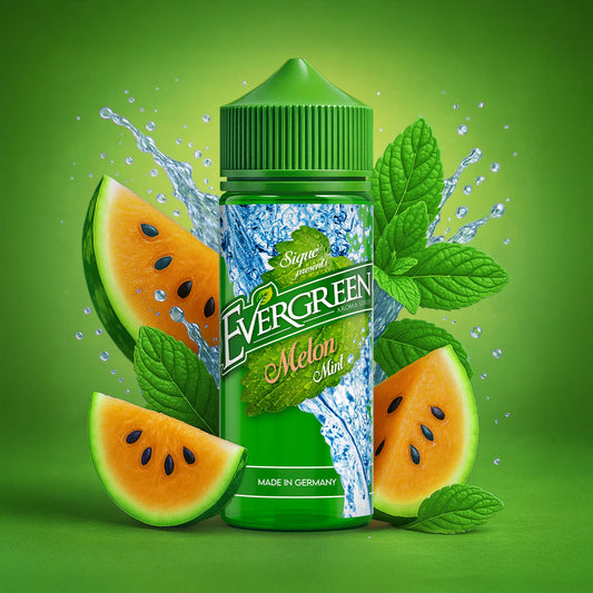 Melon Mint - Evergreen - 8ml Longfill
