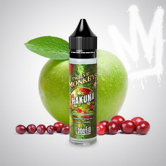 Twelve Monkeys - Hakuna - 10ml Aroma (Longfill)