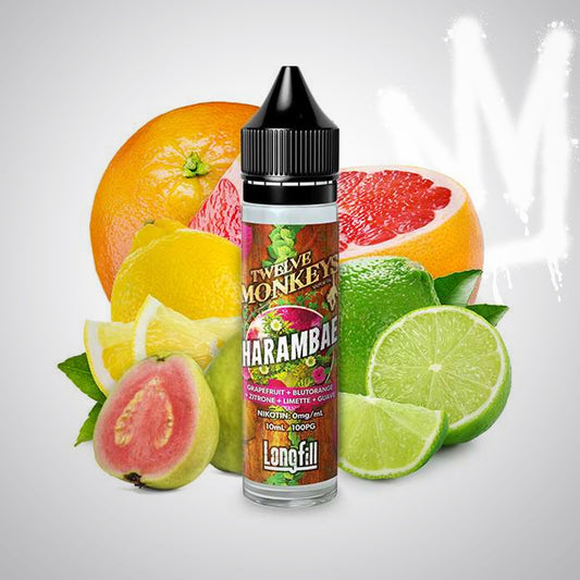 Twelve Monkeys - Harambae - 10ml Aroma (Longfill)