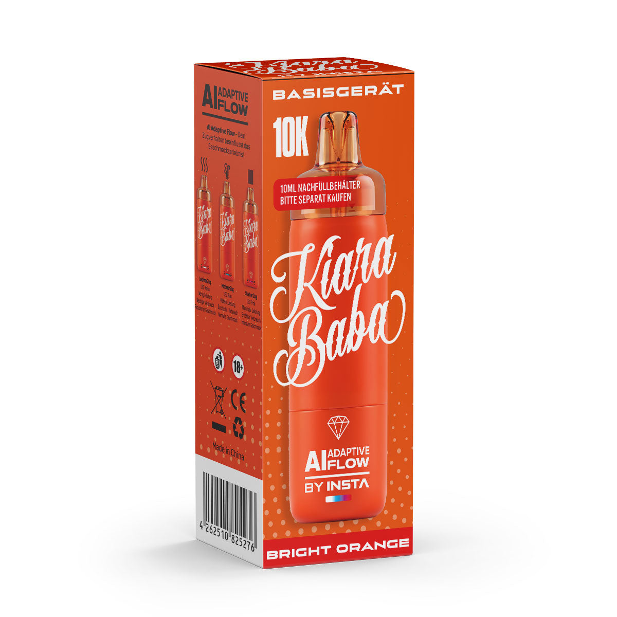 Kiara Baba 10K - Bright Orange