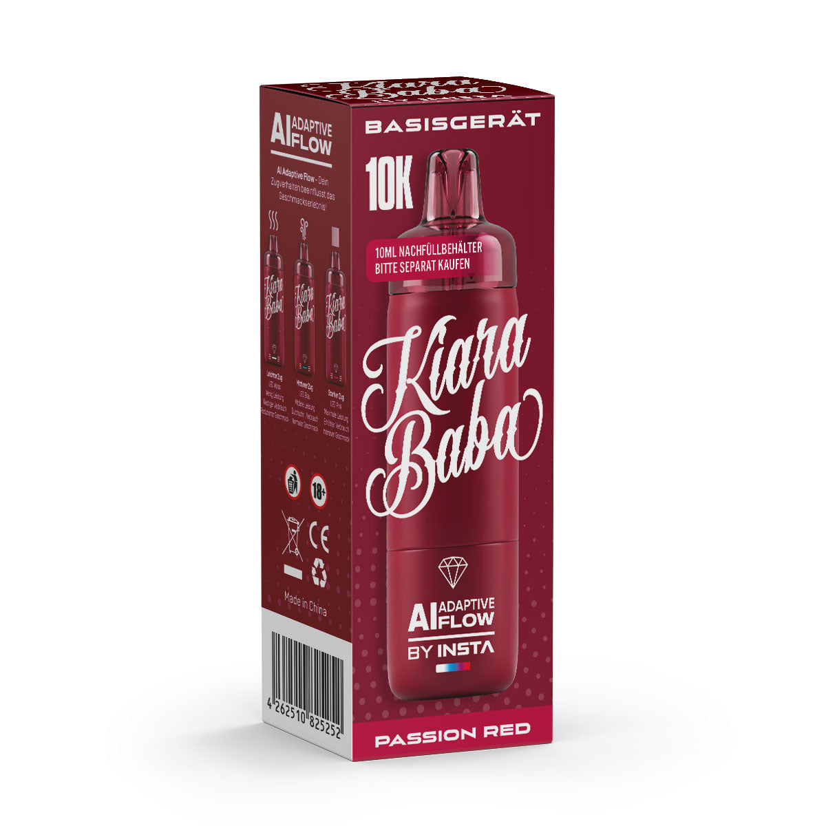 Kiara Baba 10K - Passion Red