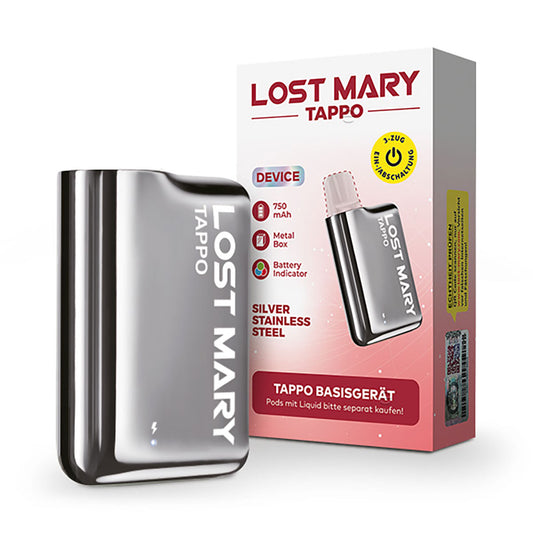 ELF Bar - Lost Mary Tappo - Silver Stainless Steel