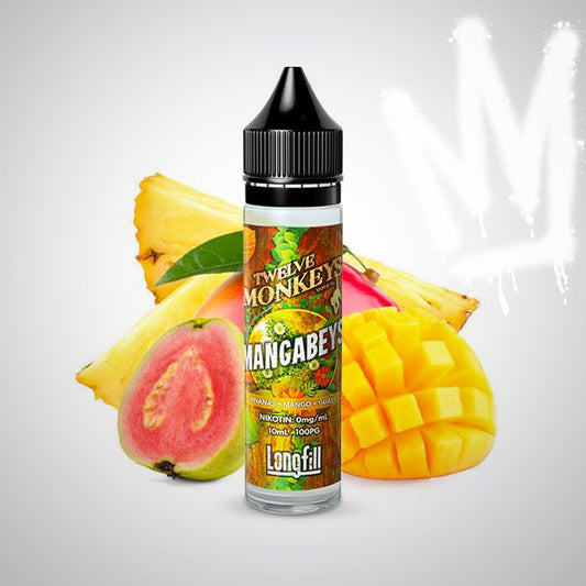 Twelve Monkeys - Mangabeys - 10ml Aroma (Longfill)