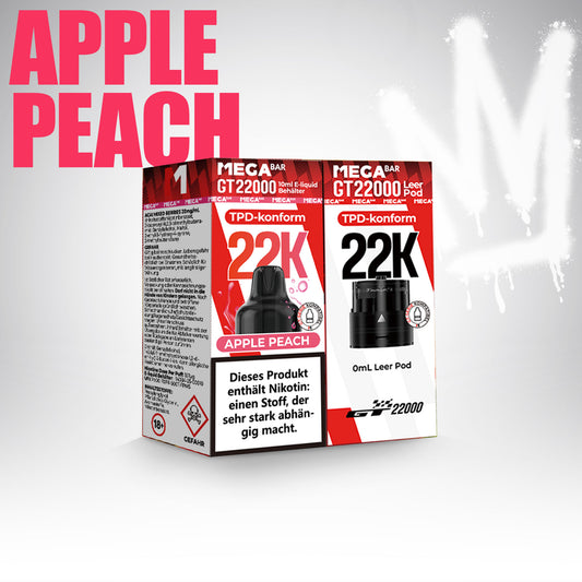 Apple Peach - Megabar GT 22000 - Pod