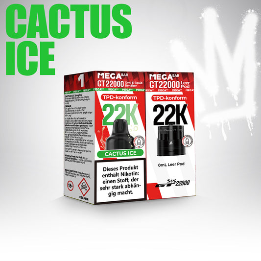 Cactus Ice - Megabar GT 22000 - Pod