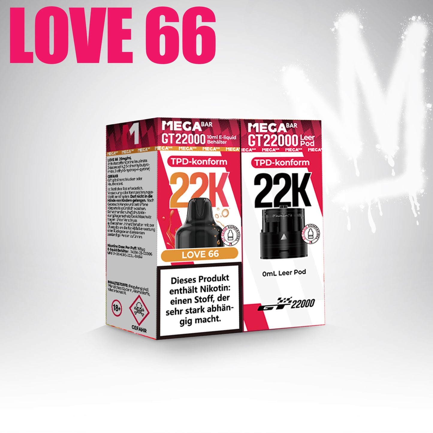 Love 66 - Megabar GT 22000 - Pod
